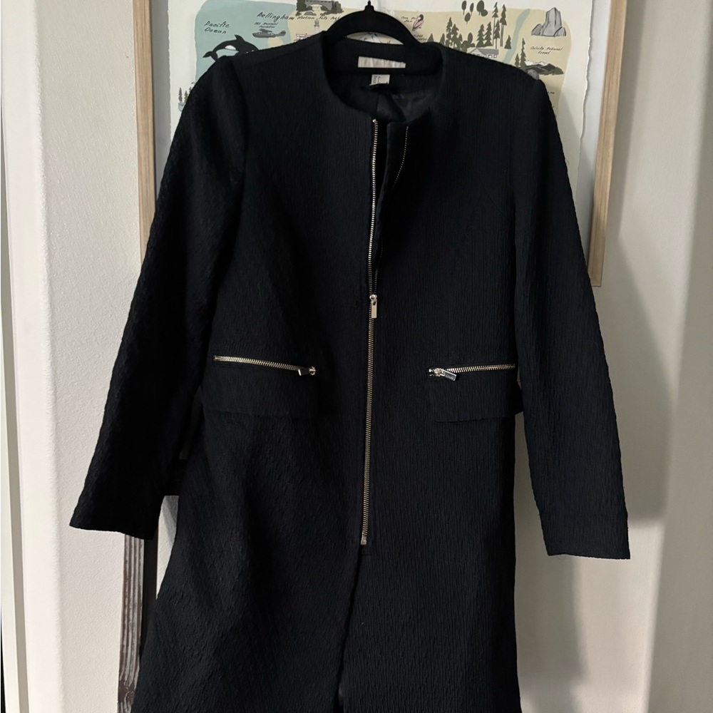 Elegant Navy Women's Coat